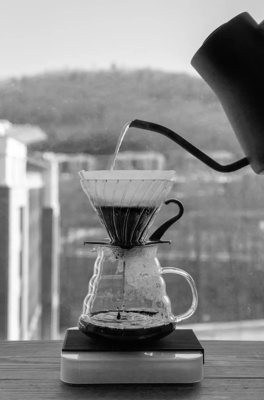 My dorm room coffee setup